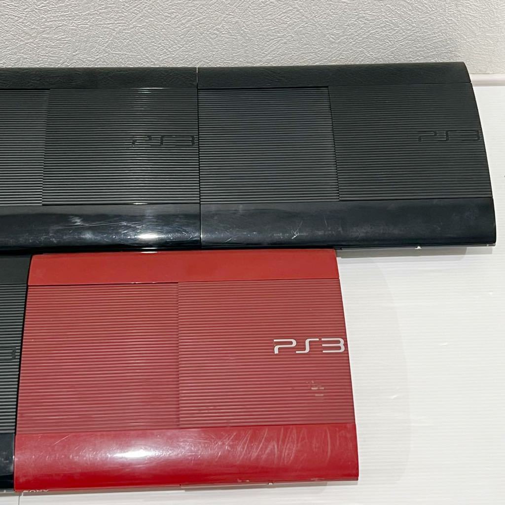 1円～ HDD 封印5台 PS3 sony プレステ3 CECH-4000B×4 4000C本体 計5台 大量 まとめ 通電確認済 PlayStation3 ソニー ジャンク_画像4