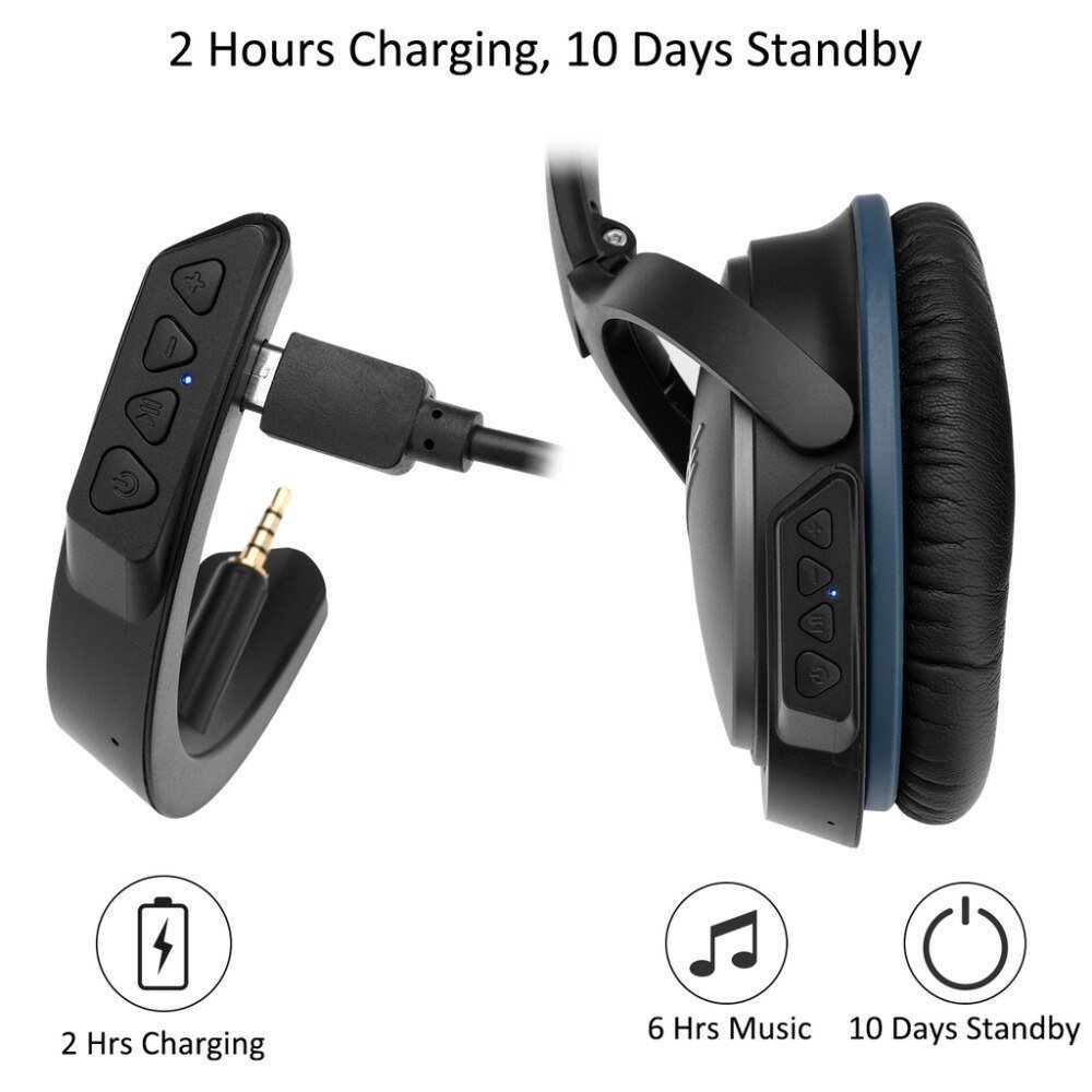 Bose QC 25用ワイヤレスBluetoothアダプターQuietComfort 25ヘッドフォン QC25 社外品 互換品 アダプター_画像5