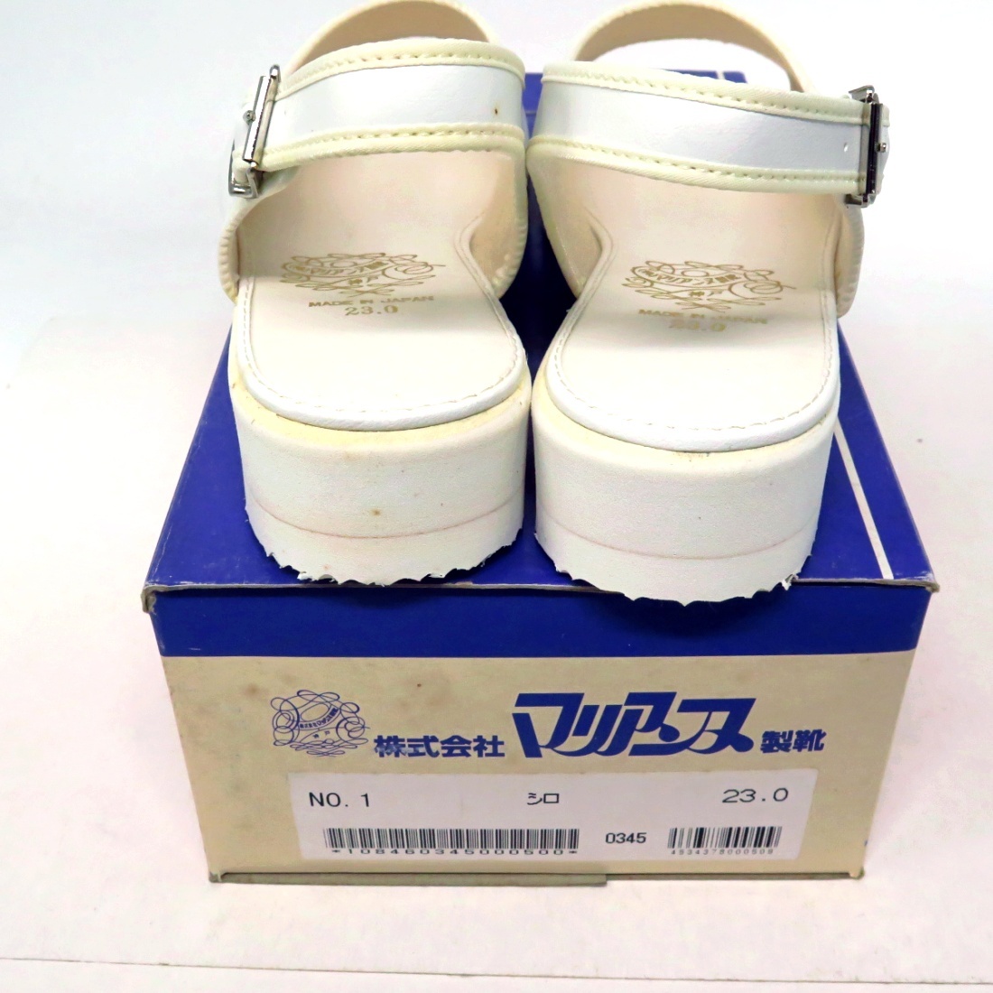 722.ND*ma Lien n nurse shoes white 23.0cm free shipping [ inspection : nursing .]