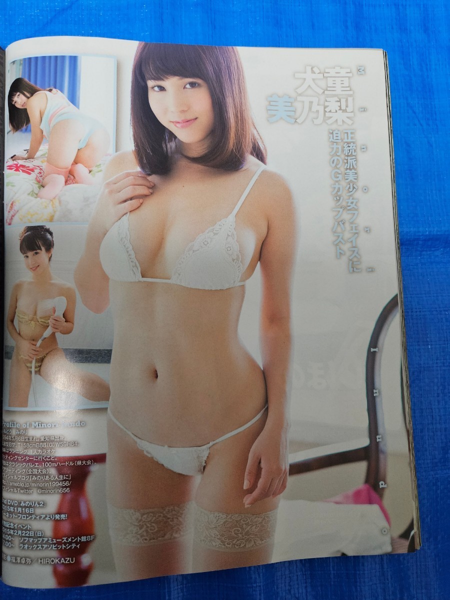 【佐山彩香 等身大ポスター付】BLACK BOX 2015年2月号 岸明日香/佐藤聖羅/西田麻衣/星名美津紀/倉持由香/しほの涼/楠みゆう/犬童美乃梨 他_画像9