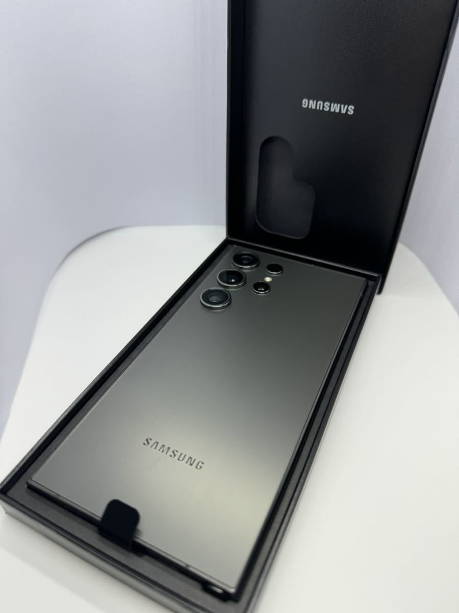 最新型格安Galaxy S24 Ultra 512GB 開封済未使用新品同様Ultra SIMフリー ブラック _画像6