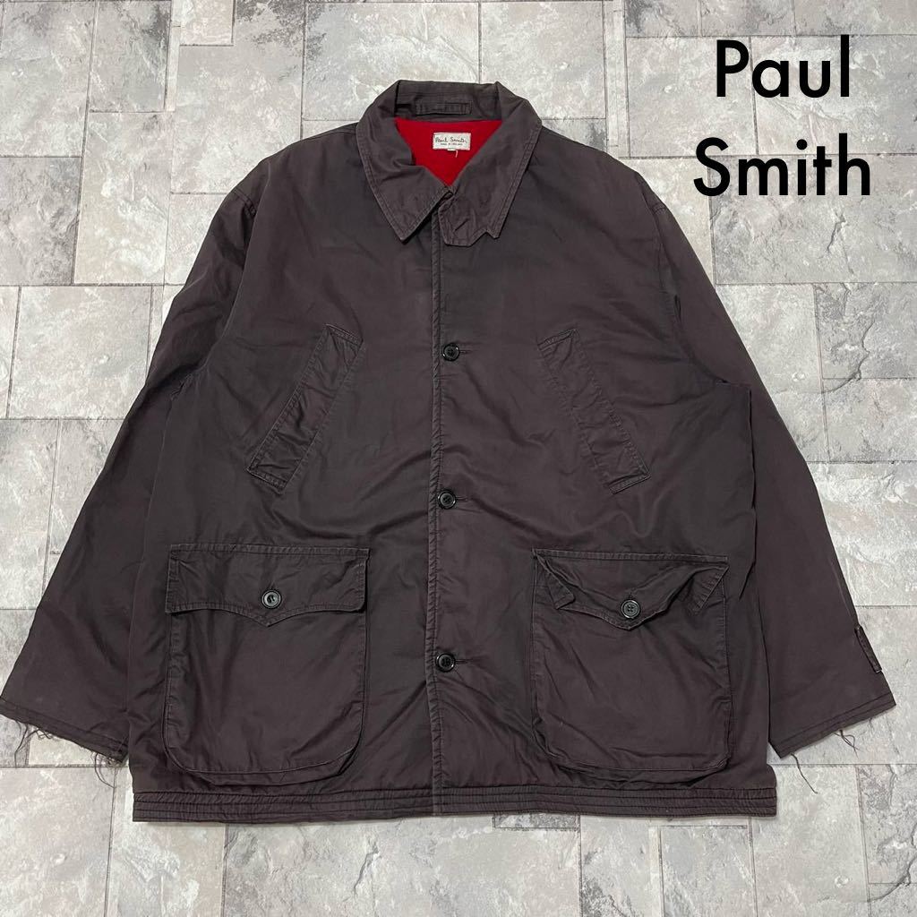 Paul Smith ポールスミス 英国製 ステンカラーコート カジュアル イングランド製 海外企画 ジャケット 玉SS1431_画像1