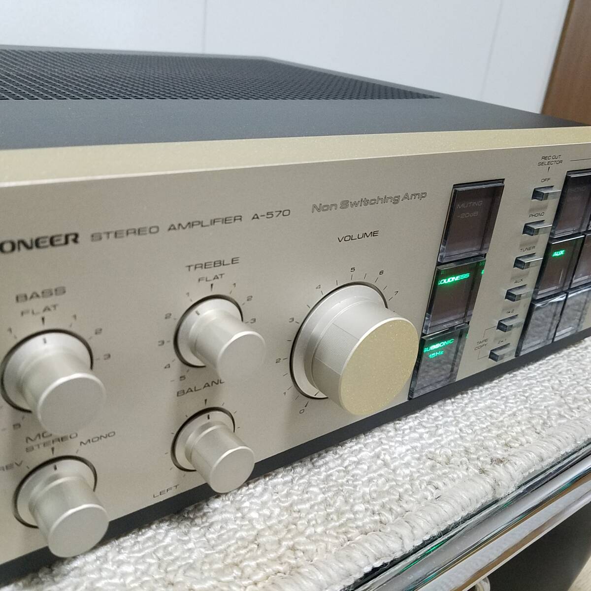 Pioneer A-570「メイクアップ仕様 /美品整備済完全動作品」_画像3