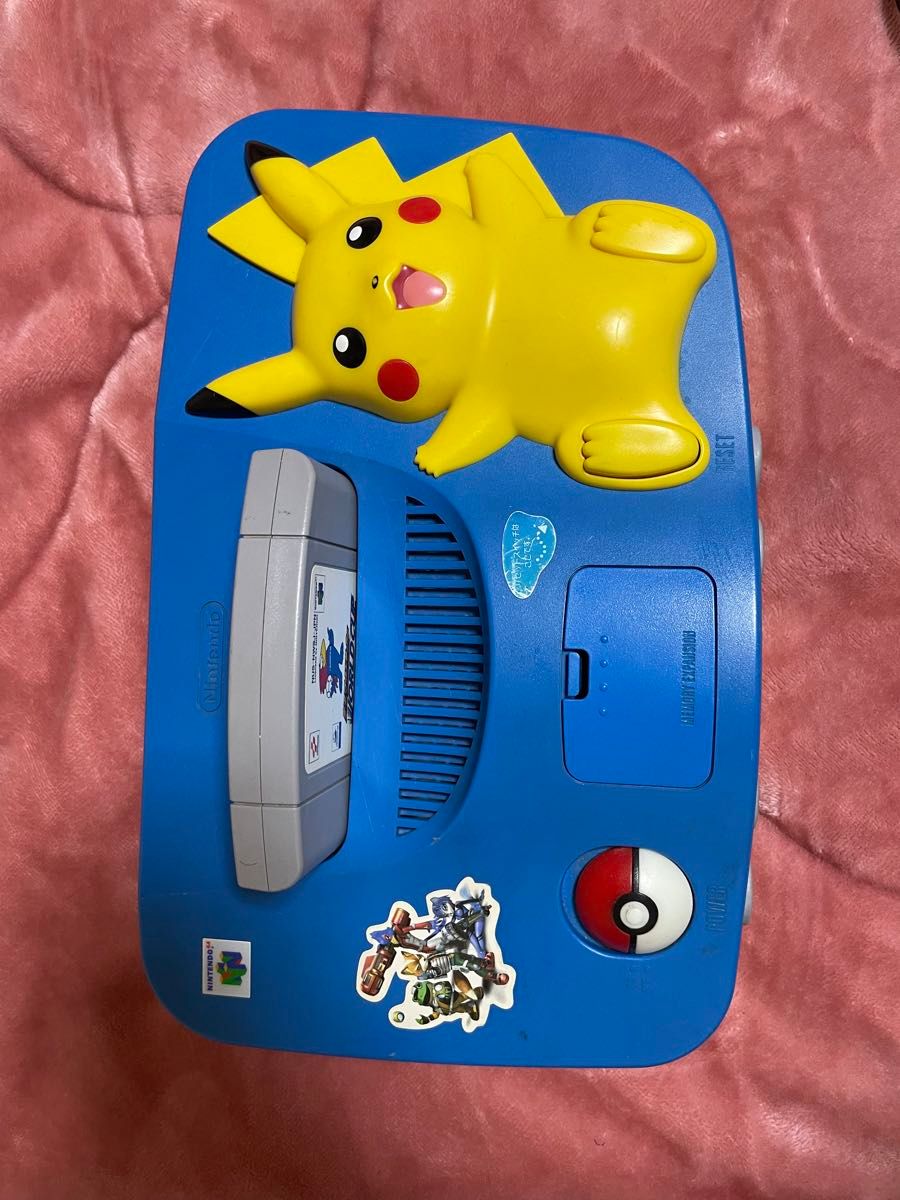 Nintendo 旧世代ゲーム機本体 NINTENDO 64 ヒカチュウ フルー