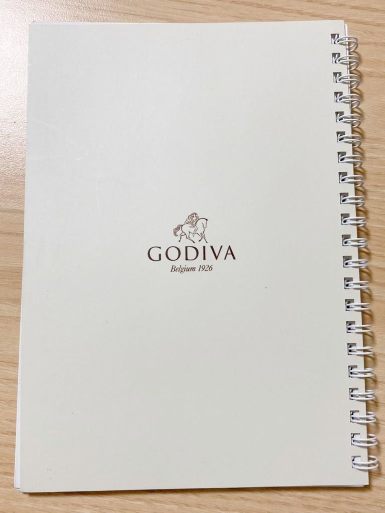 【最終処分】GODIVA　ゴディバ　リングノート　ノート　ノベルティ　非売品_画像2