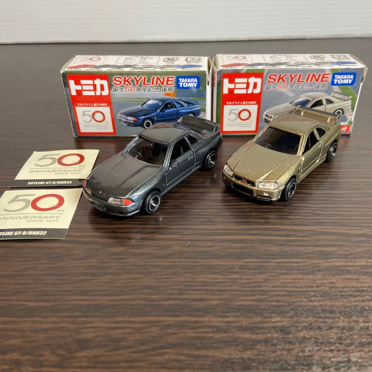 スカイライン誕生50周年記念「トミカ」スカイライン GT-R BNR スカイライン誕生50周年記念「トミカ」スカイライン GT-R BNR