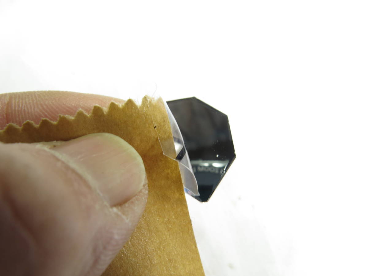 オリンパス ペン Pen-F用 シャッターミラー 修理用パーツ 部品 (40)_保護シールはテープで剥がせる