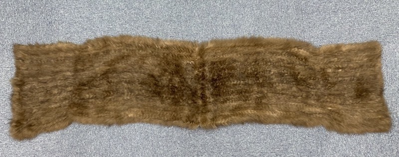 毛皮ショール セーブル ヤーン sable 本物毛皮 realfur リアルファー ストール 36×152cm Club藤(N653)_画像4