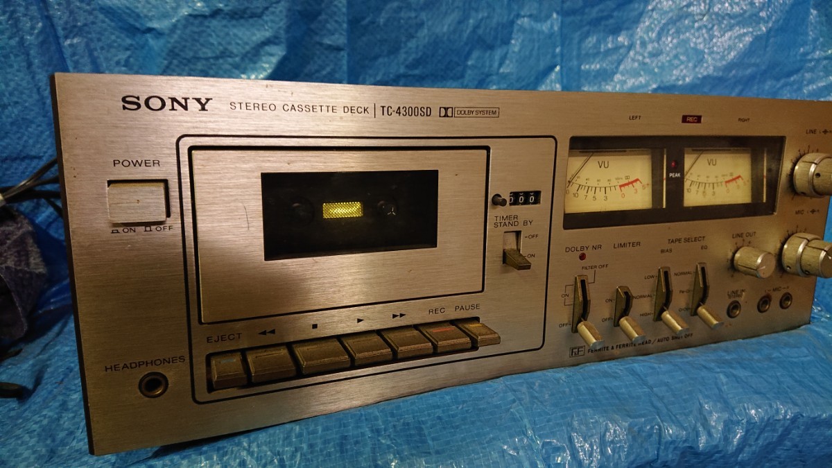 SONY TC-4300SD ステレオカセットデッキ ソニー_画像2