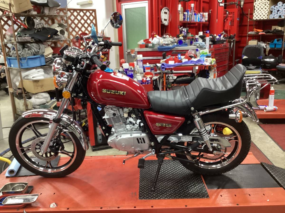 GN125用3段シート GN125用3段シート
