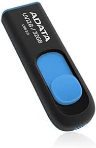 ADATA Technology USB3.0直付型フラッシュメモリー DashDrive UV128 32GB (ブラック+ブル_画像2