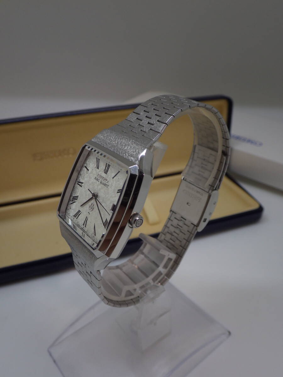 極美品 1978年 SEIKO キングクォーツ QHC010 電池交換済み 5855-5000 稼動品 当時定価56,000円_画像3