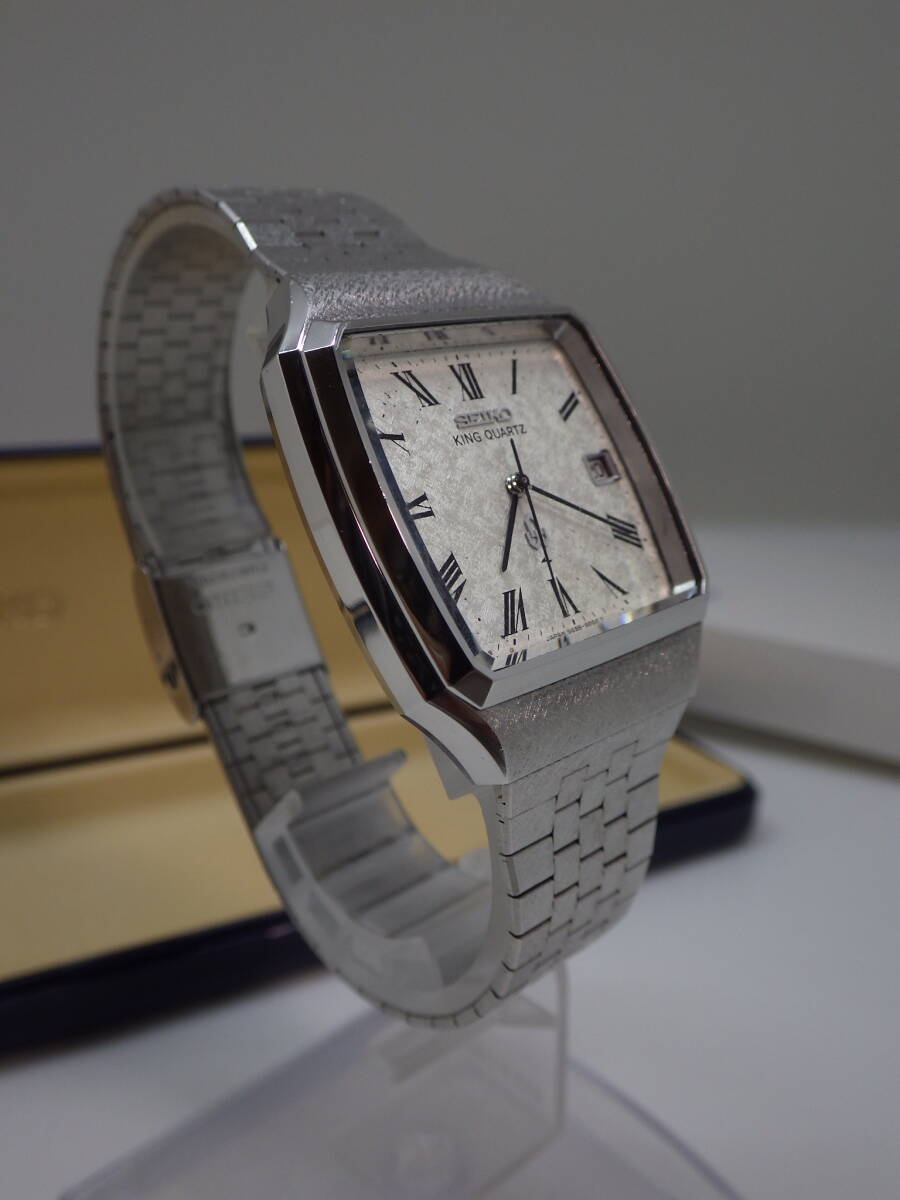 極美品 1978年 SEIKO キングクォーツ QHC010 電池交換済み 5855-5000 稼動品 当時定価56,000円_画像4