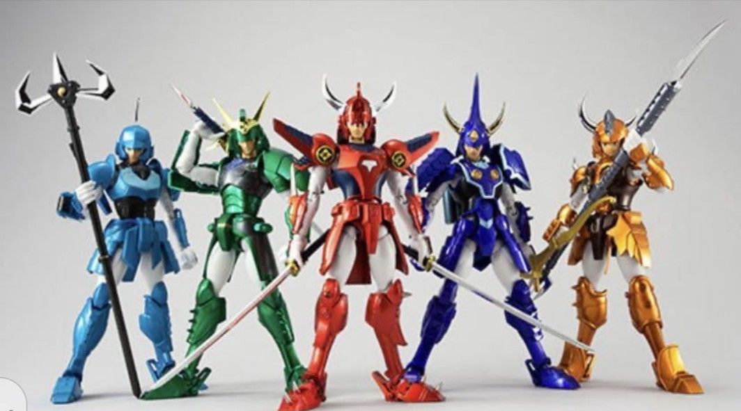 鎧伝サムライトルーパー アーマープラス５体セット 　(SPECIAL COLOR EDITION)