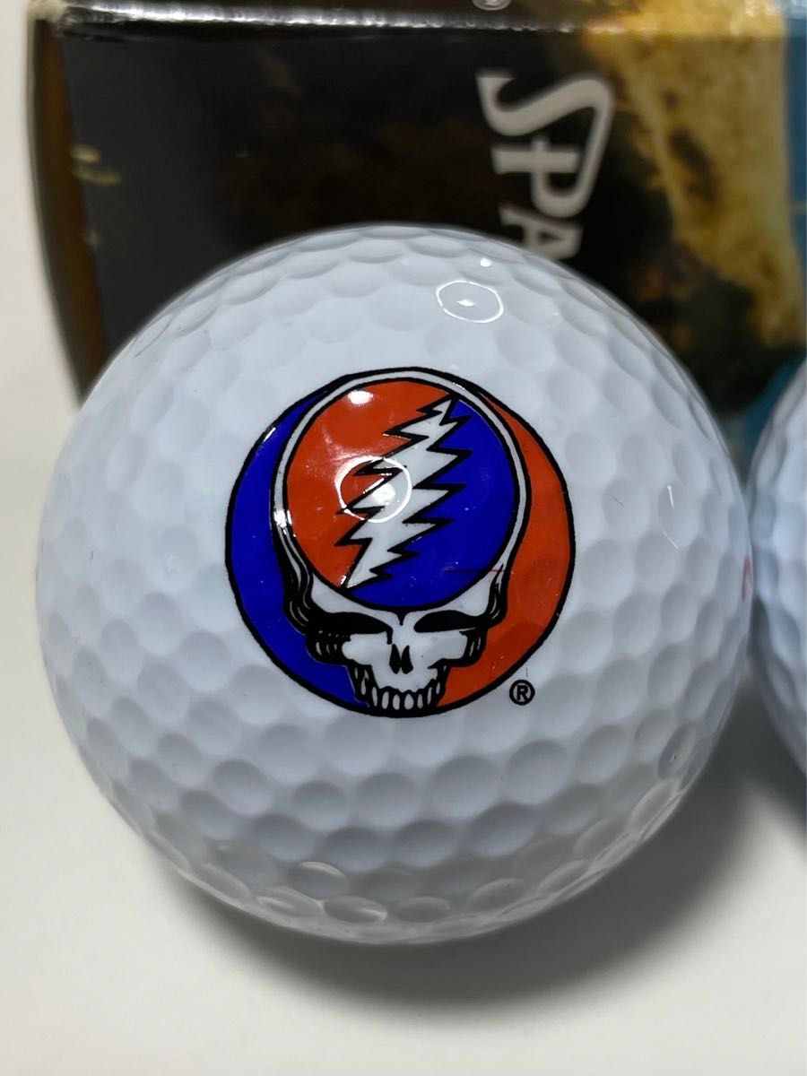 Grateful Dead グレイトフル・デッド SYF ゴルフ ボール SPALDING スポルディング