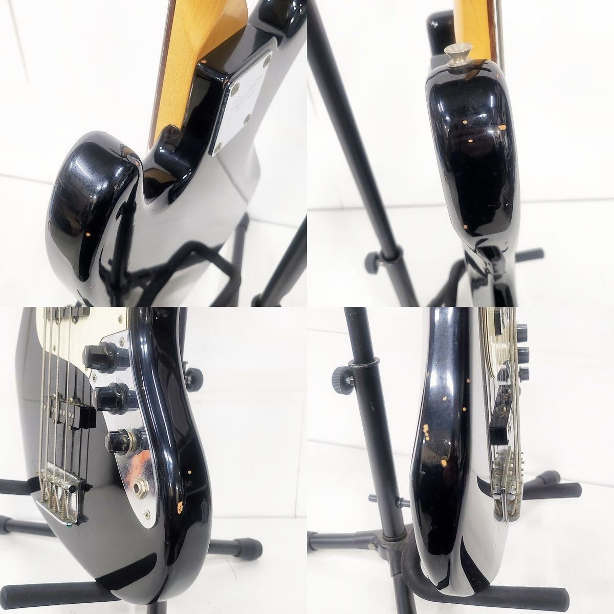Squier by Fender スクワイア J BASS Allinity エレキベース ブラック ソフトケース付き 弦楽器 中国製 フェンダー 現状【NK5248】_画像8