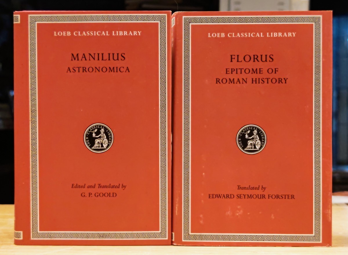 r0216-14.LOEB CLASSICAL LIBRARY 2冊/ローブ・クラシカルライブラリー/洋書/古典/文学/Manilius/Florus/ Astronomica/_画像1