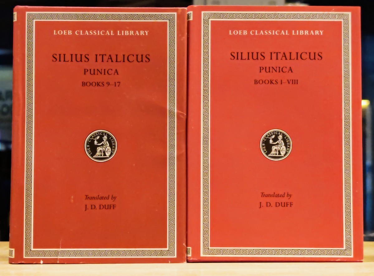 r0216-3.Silius Italicus 2冊揃い/LOEB CLASSICAL LIBRARY/ローブ・クラシカルライブラリー/洋書/古典/文学/_画像1