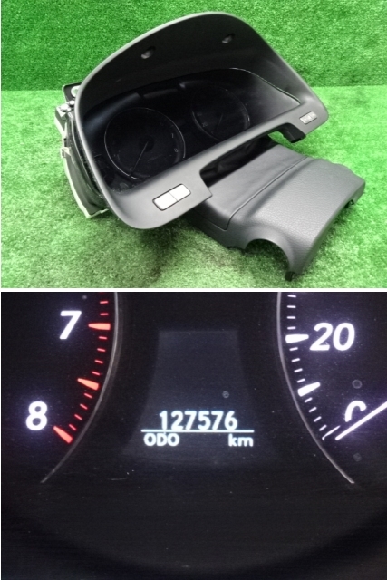 ☆レクサス LS460 バージョンS Iパッケージ・USF40 H19年・スピードメーター・127,576km・メーターフード・TRIP・レオスタットスイッチ_画像2