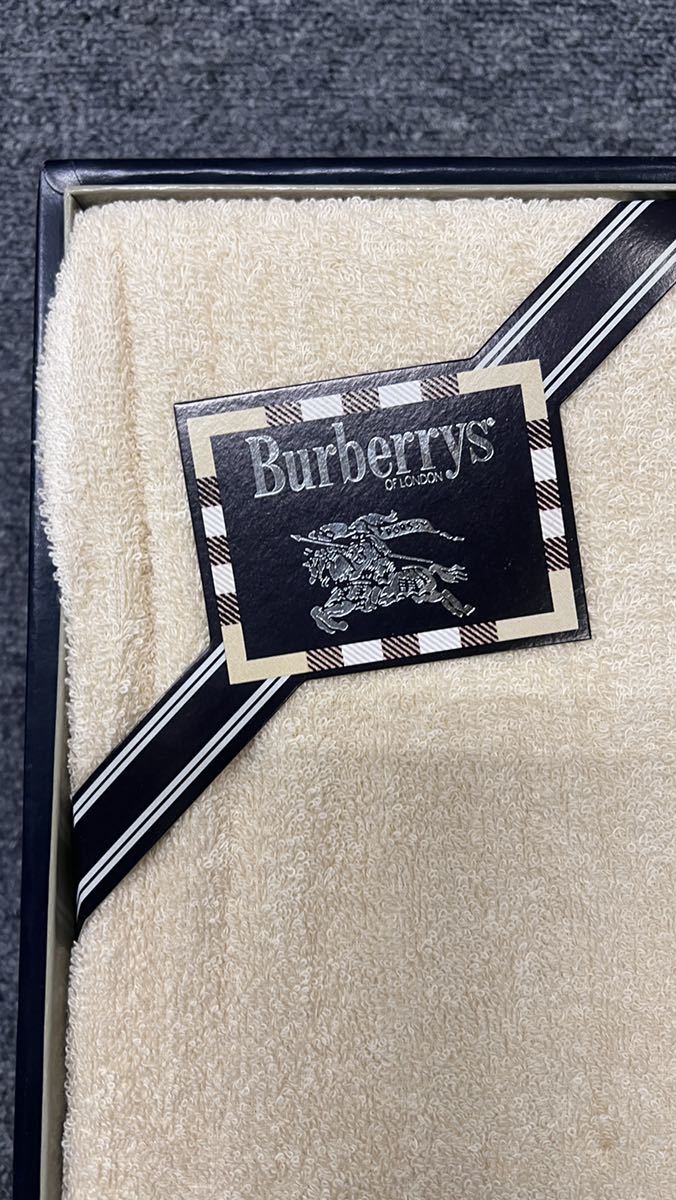 Burberrys バーバリー 西川産業 タオルシーツ 140cm×240cm_画像2