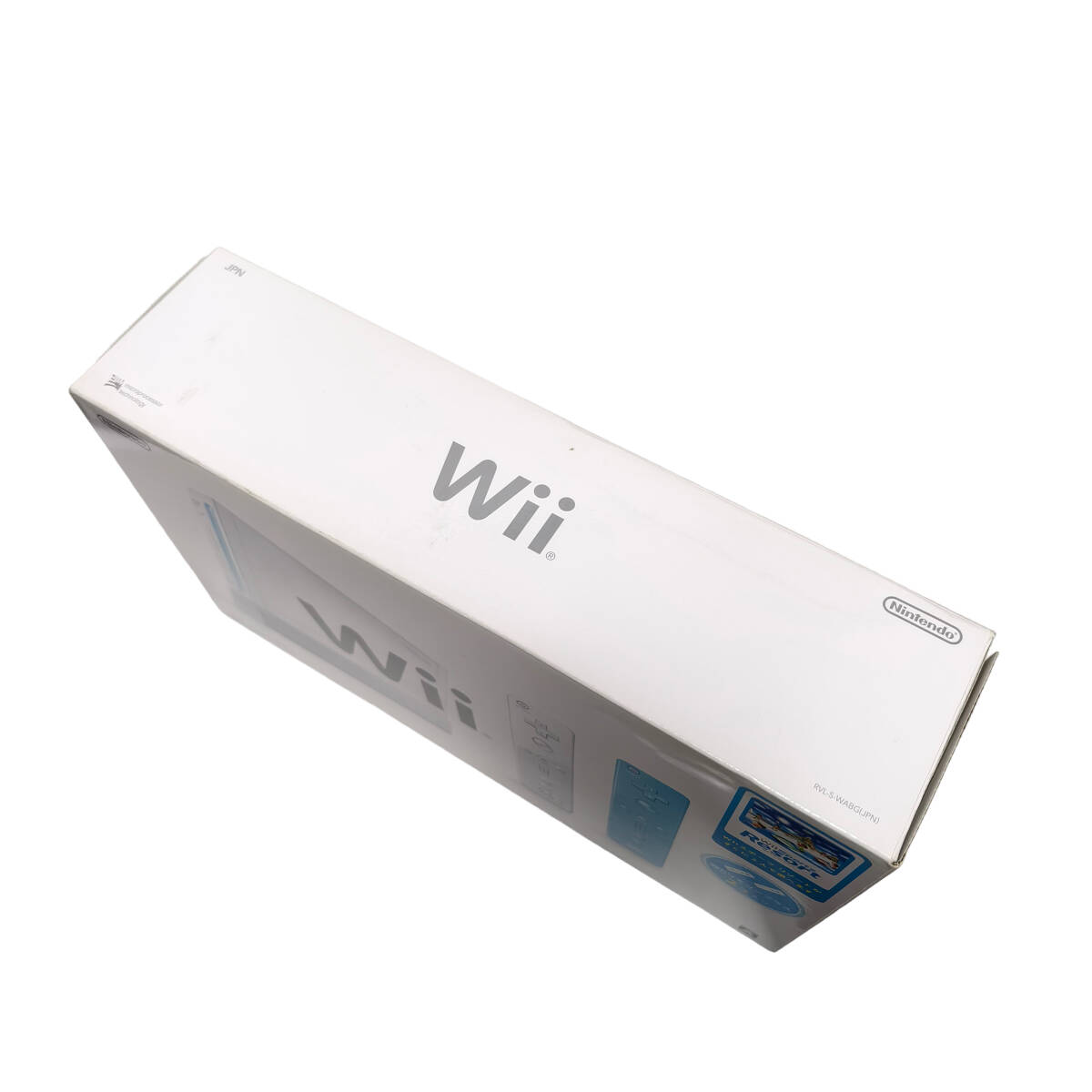 未使用品 Nintendo Wii本体 Wiiリモコンプラス2個 Wiiスポーツリゾート同梱 _画像4
