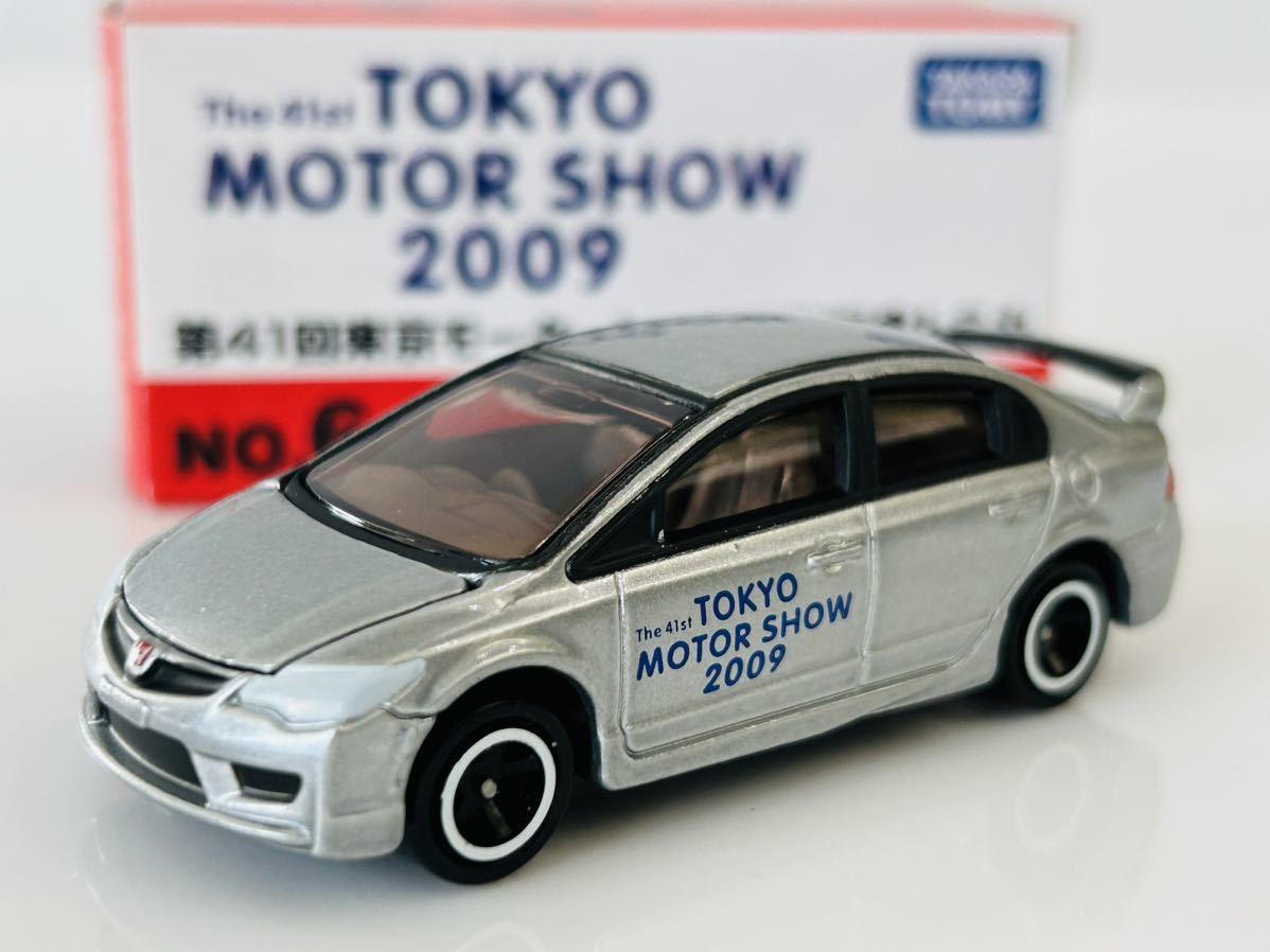 即決 トミカ 第41回東京モーターショー開催記念トミカ No.6 Hondaシビック TYPE R 2009_画像1
