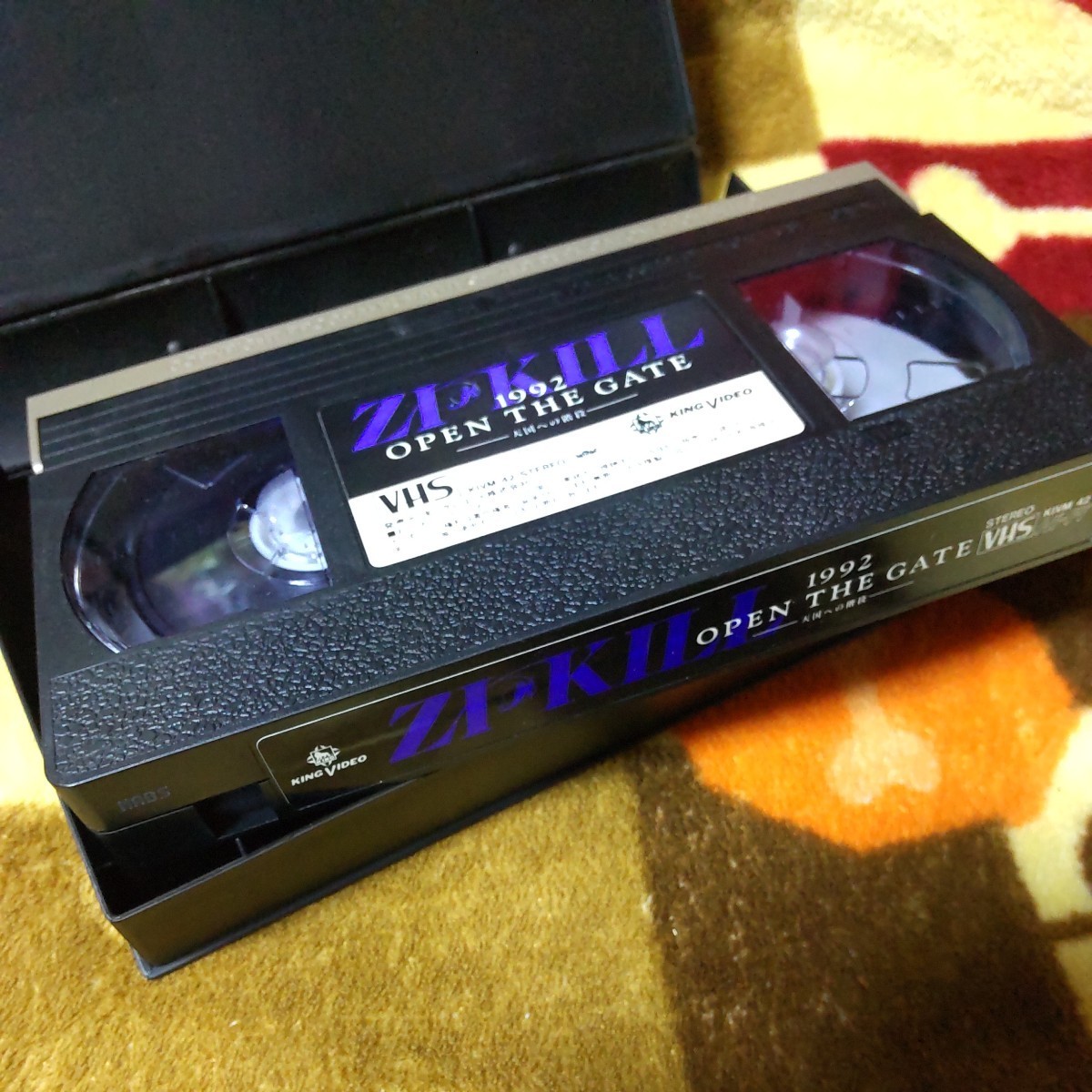 Zi÷Kill ジキル VHS 1992 OPEN THE GATEー天国への階段ー ステッカー付きドキュメント ビデオテープ