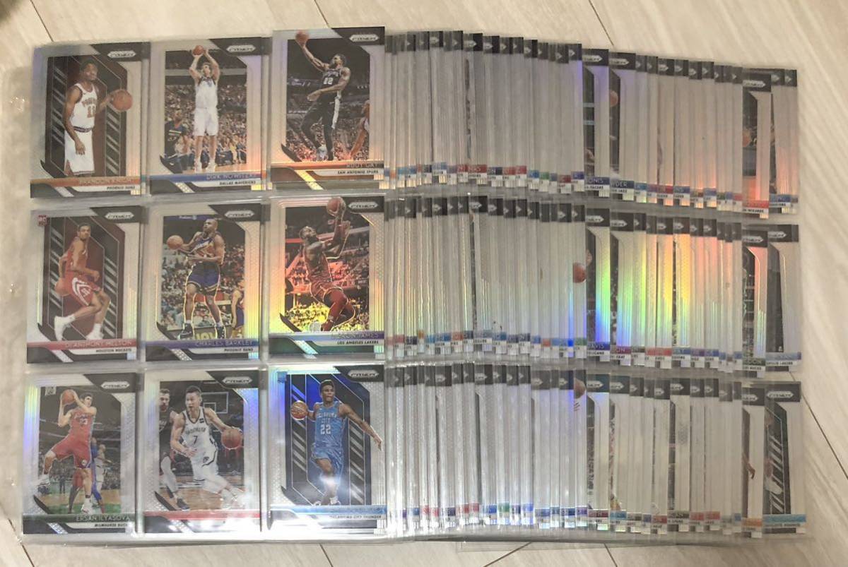 2018-19 Panini Prizm Silverセミコンプセット!!! 300種類中294種あり RC Silver50種以上 Kobe LeBron Curry Jokic SGA Brunson等の画像1