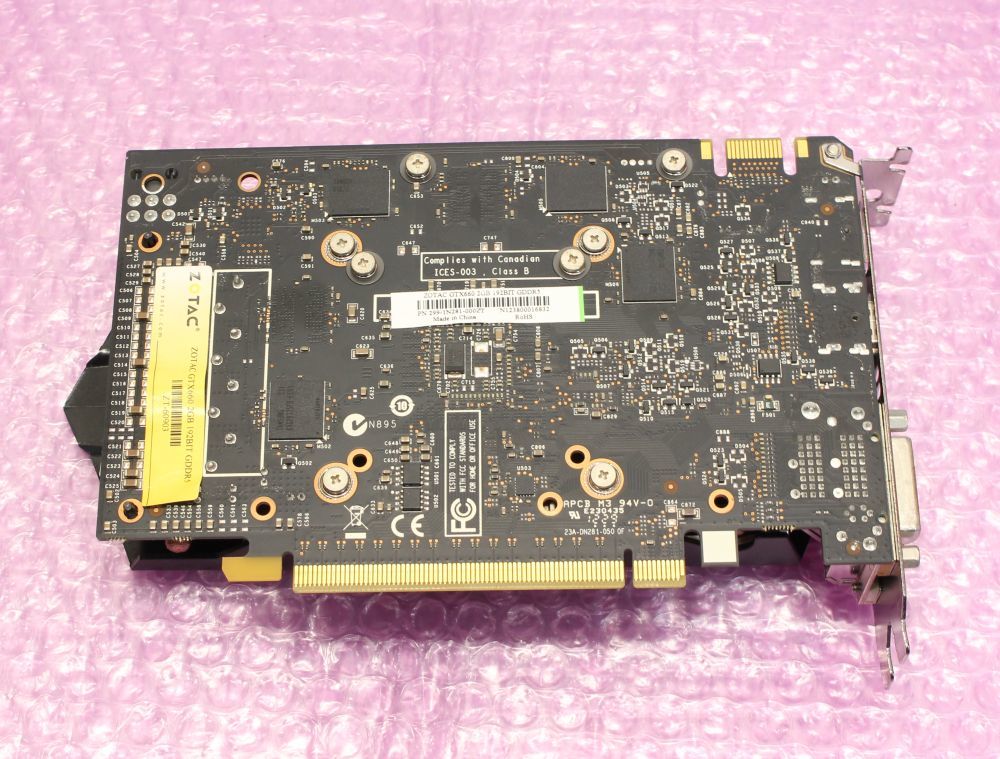 ZOTAC GeForce GTX660 2GB GDDR5 DVI-I/DVI-D/HDMI/DP_画像5