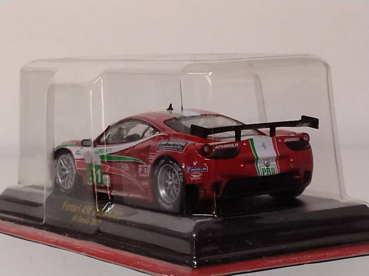 ◆85 アシェット 定期購読 公式フェラーリF1コレクション vol.85 Ferrari 458 Italia GT2 6h Imola イモラ 6時間 (2011) IXO_画像5