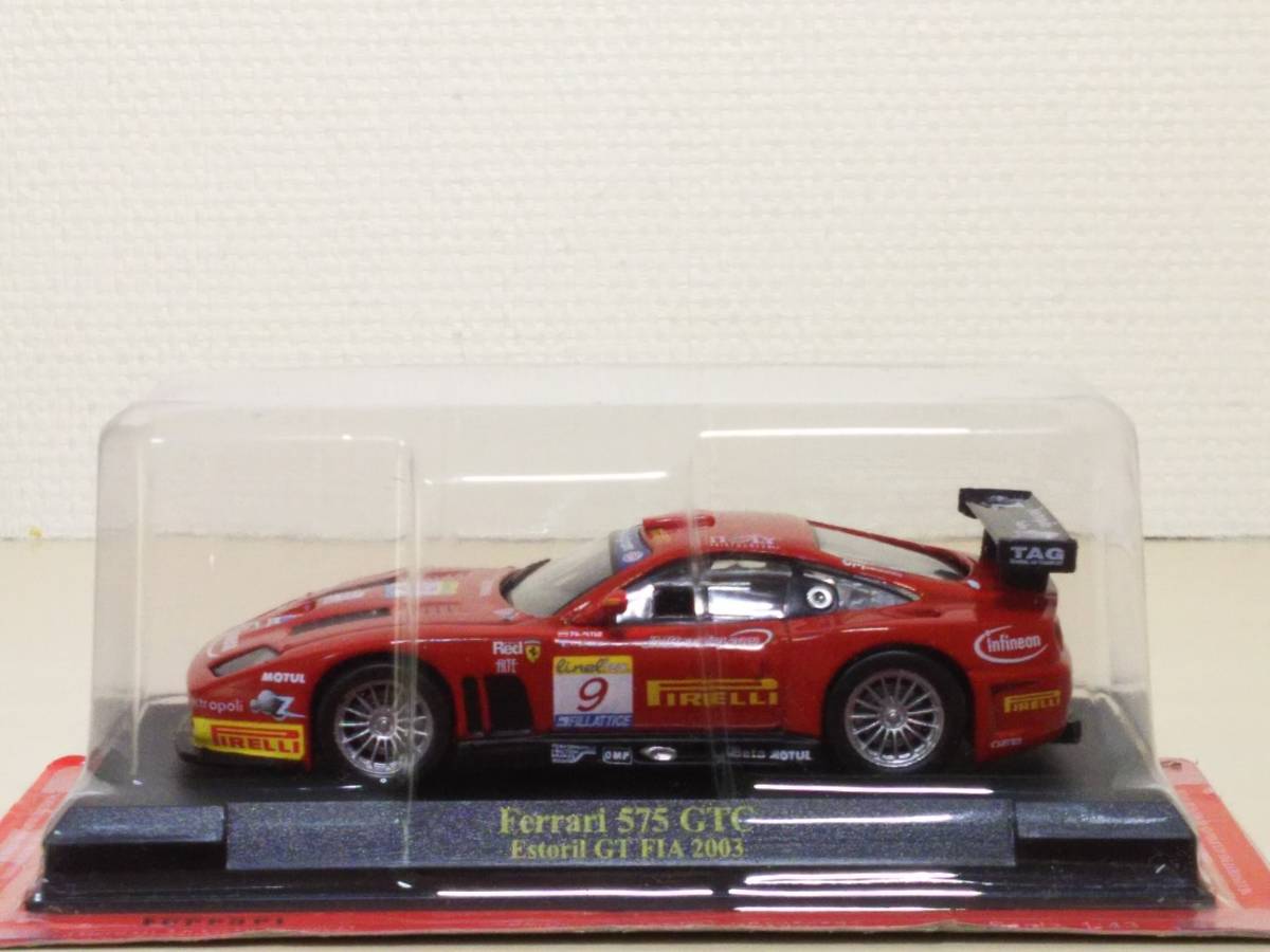 ◆119 アシェット 定期購読 公式フェラーリF1コレクション vol.119 Ferrari 575 GTC FIA GT選手権エストリル Estoril GT FIA (2003) IXOの画像4