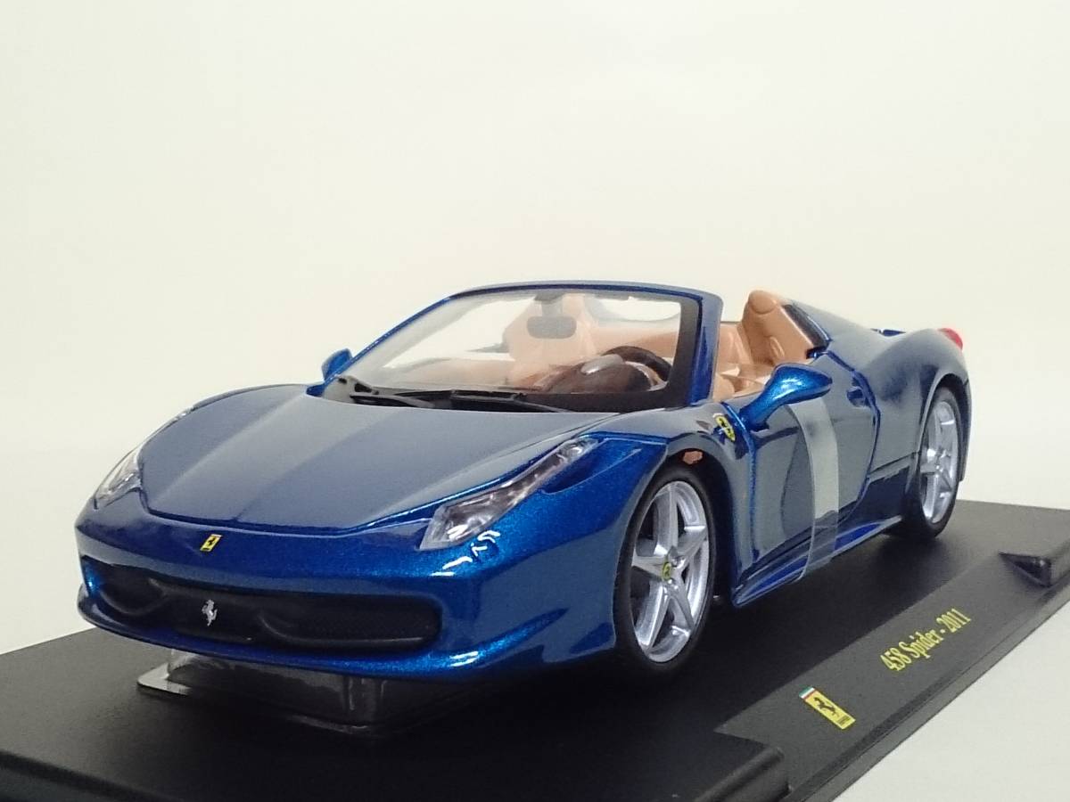 〇13 デアゴスティーニ 書店販売 隔週刊レ・グランディ・フェラーリ・コレクション Le Grandi Collection No.13 Ferrari 458 SPIDER・2011_画像9