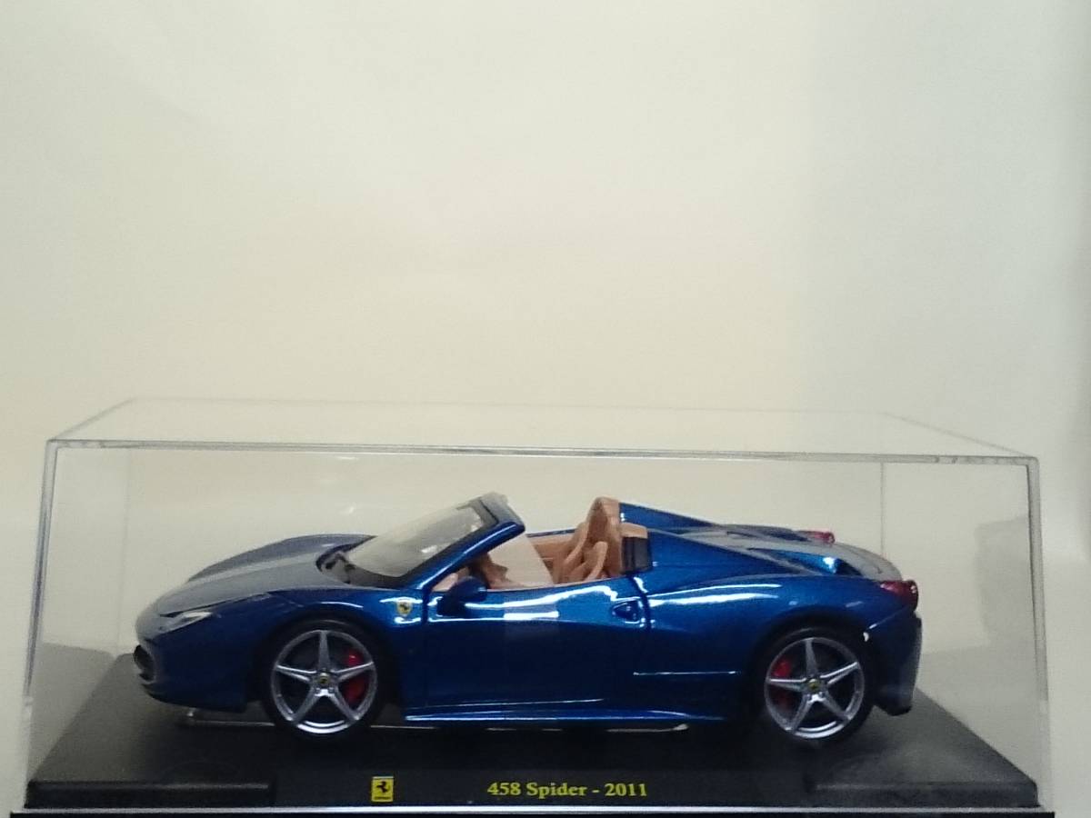 〇13 デアゴスティーニ 書店販売 隔週刊レ・グランディ・フェラーリ・コレクション Le Grandi Collection No.13 Ferrari 458 SPIDER・2011_画像4