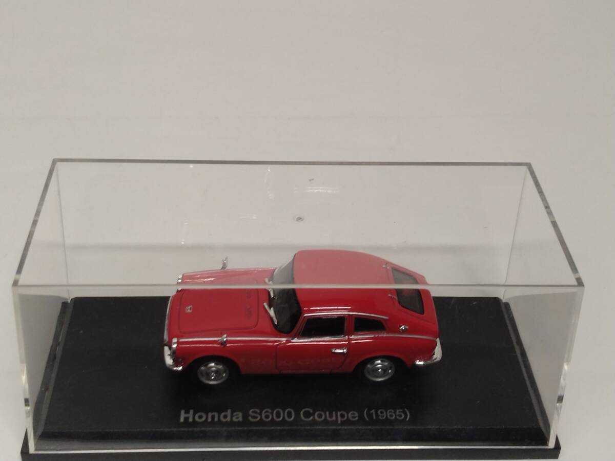 *29asheto fixed period .. domestic production famous car collection VOL.29 Honda S600 coupe Honda S600 Coupe (1965) Norev magazine attaching 