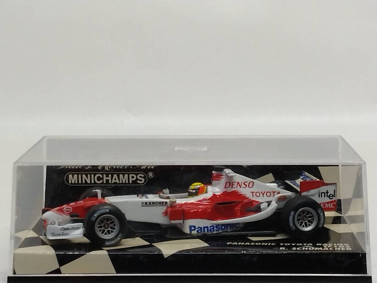 ミニチャンプス MINICHAMPS 1/43パナソニック トヨタ レーシング TF105 ラルフ・シューマッハ PANASONIC TOYOTA RACING TF105 R.SCHUMACHER_画像1