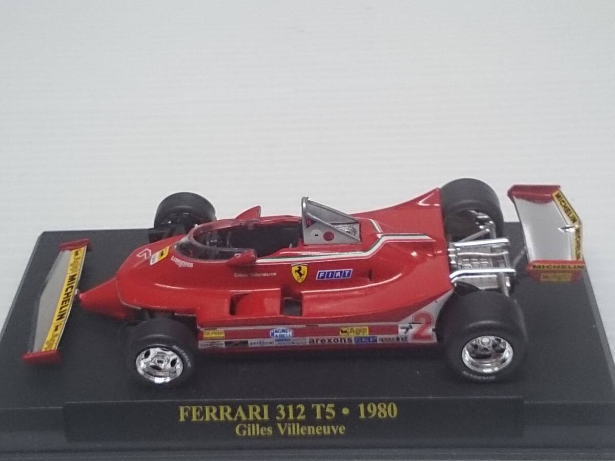 ○70 アシェット 書店販売 公式フェラーリF1コレクション vol.70 Ferrari 312 T5 ジル・ビルヌーヴ Gilles Vileneuve (1980) IXO_画像8