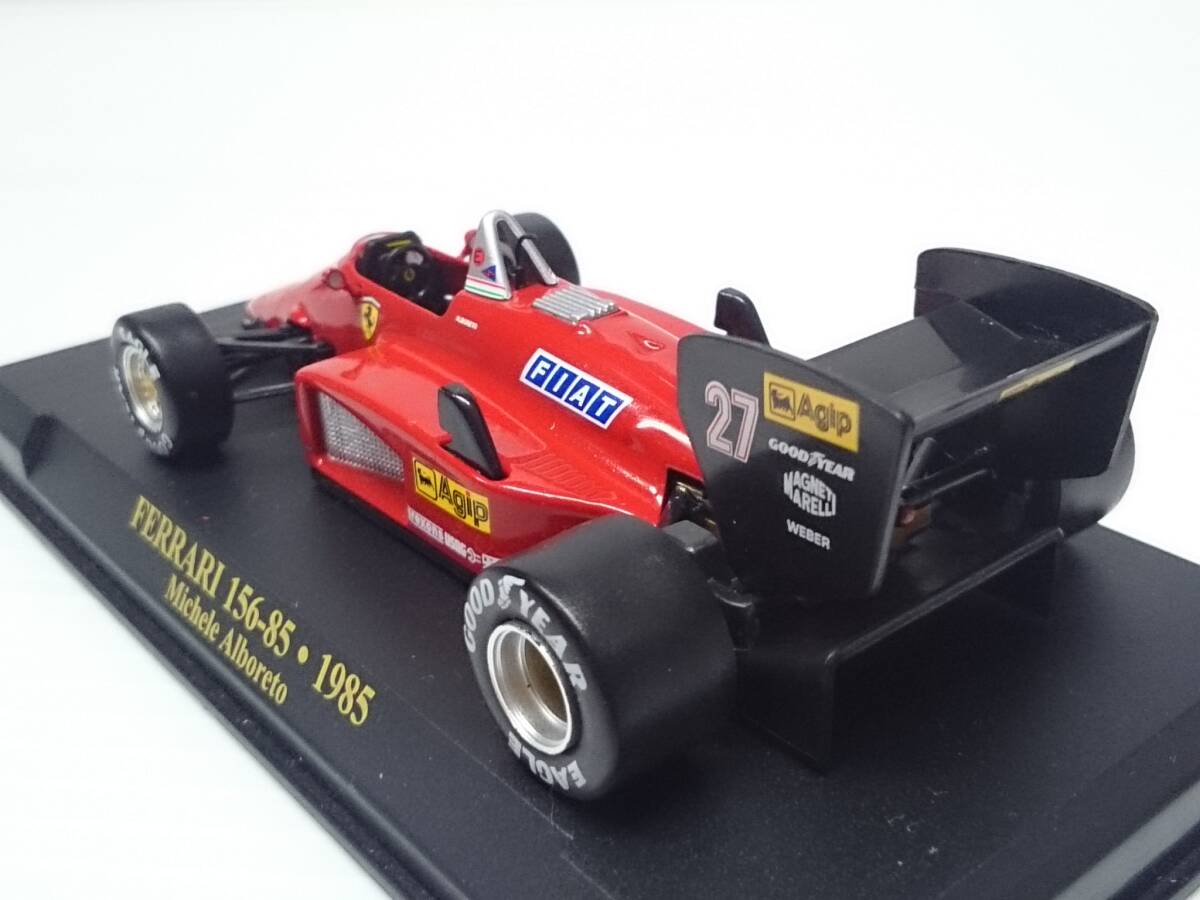 ○25 アシェット 書店販売 公式フェラーリF1コレクション vol.25 Ferrari 156-85 ミケーレ・アルボレート Michele Alboreto (1985) IXOの画像10