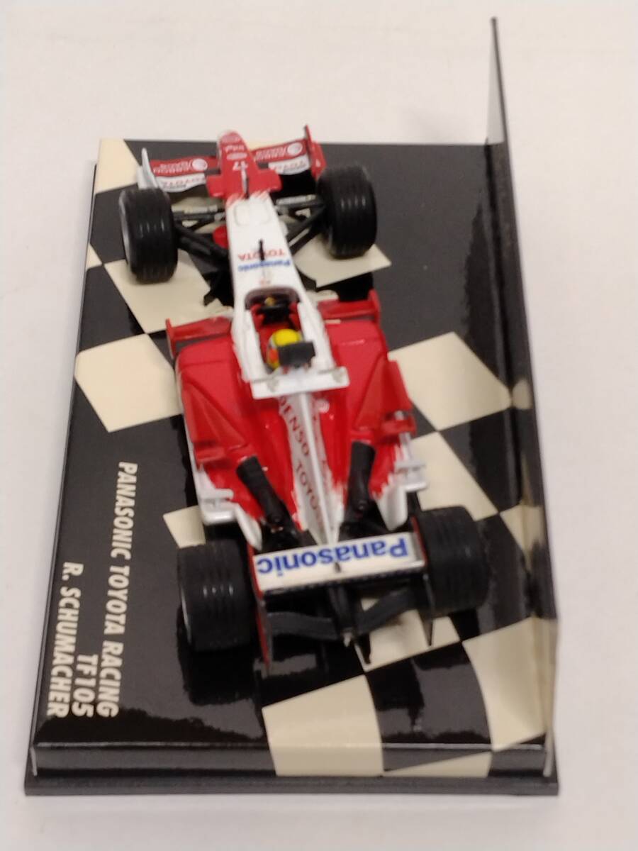 ミニチャンプス MINICHAMPS 1/43パナソニック トヨタ レーシング TF105 ラルフ・シューマッハ PANASONIC TOYOTA RACING TF105 R.SCHUMACHER_画像8