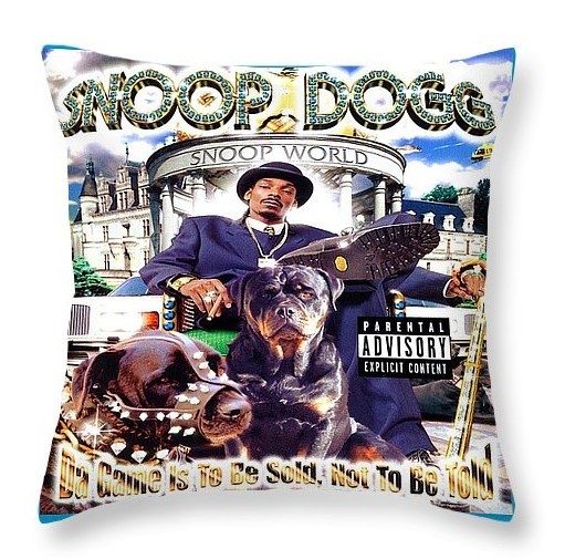 [送料無料] 　スヌープドッグ　クッションカバー SNOOP DOGG 4_両面同じデザインです