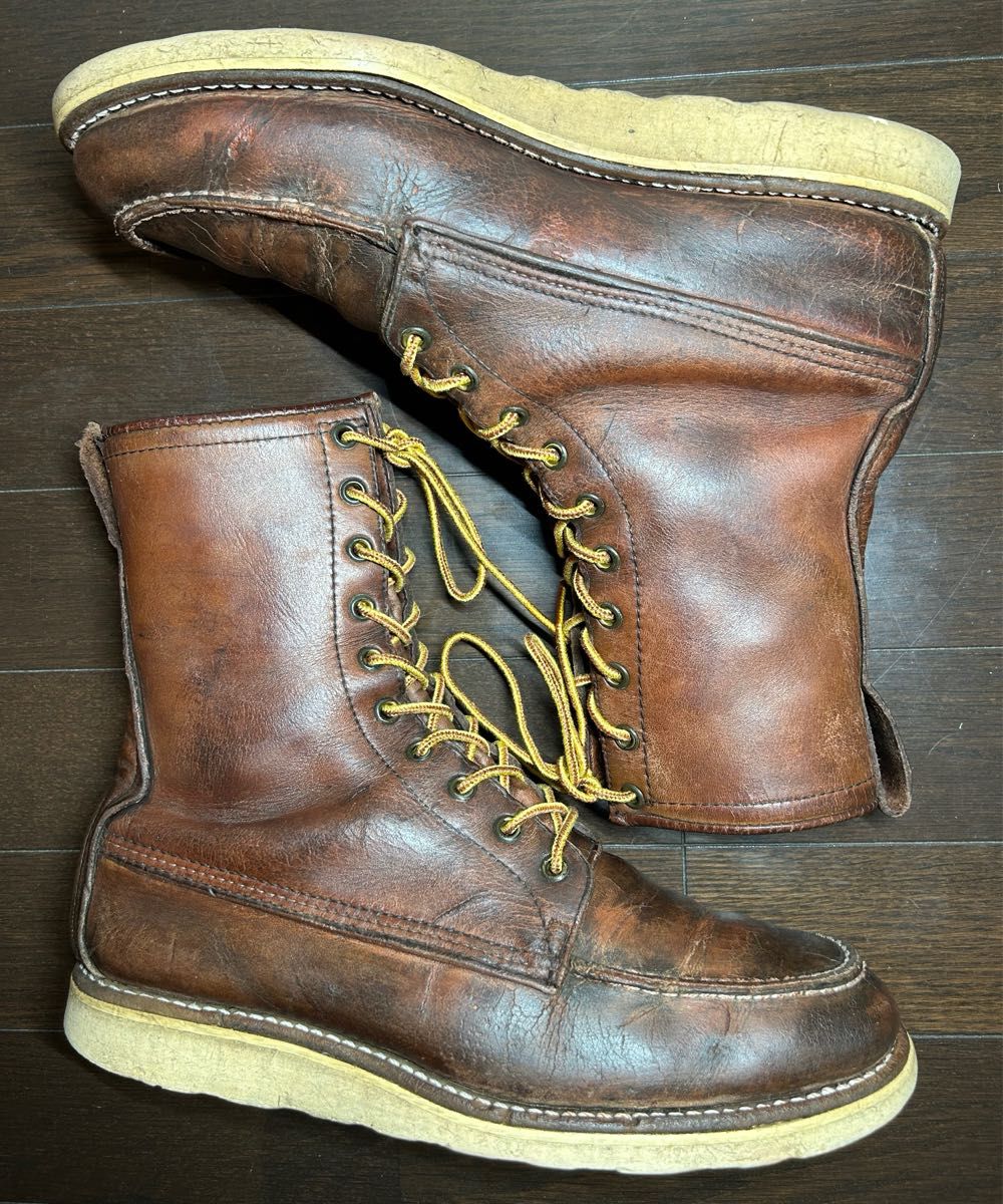 REDWING レッドウィング 877 70年代製 9 1/2D 白四角犬タグ MADE REDWING レッドウィング 877 70年代製 9 1/2D 白四角犬タグ MADE