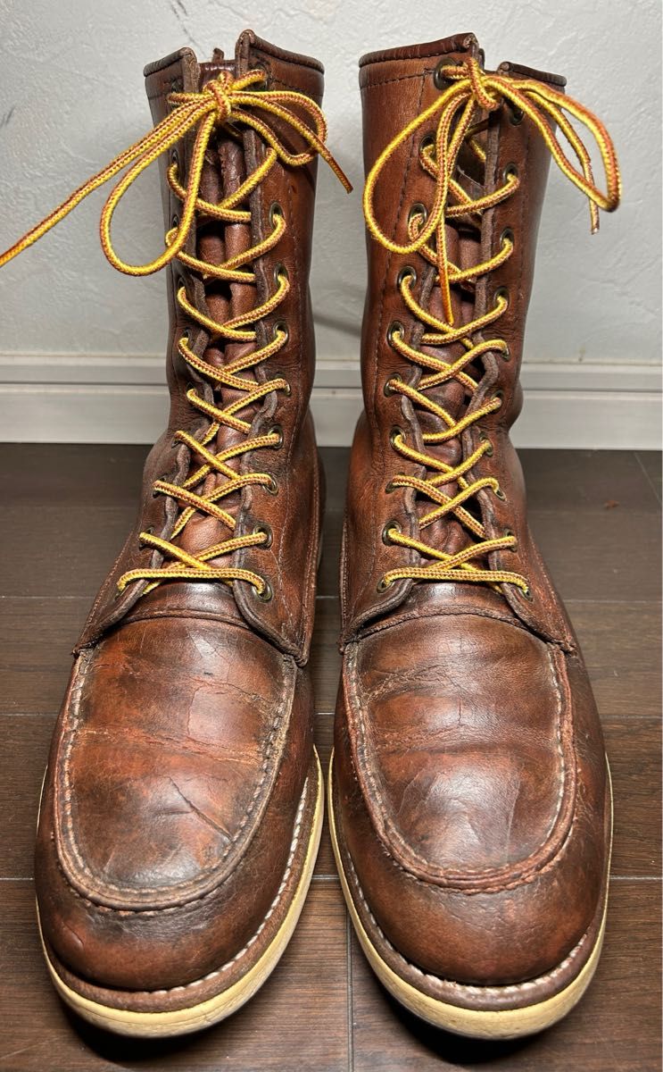 REDWING レッドウィング 877 70年代製 9 1/2D 白四角犬タグ MADE REDWING レッドウィング 877 70年代製 9 1/2D 白四角犬タグ MADE
