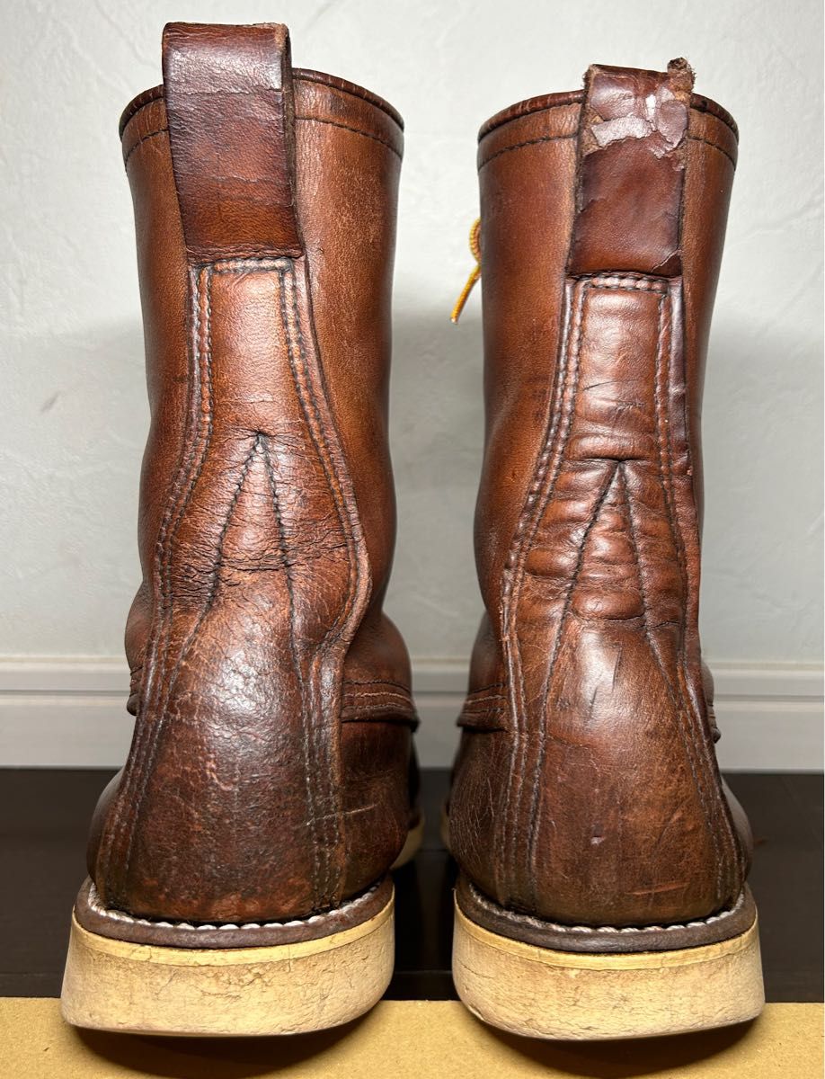 REDWING レッドウィング 877 70年代製 9 1/2D 白四角犬タグ MADE REDWING レッドウィング 877 70年代製 9 1/2D 白四角犬タグ MADE