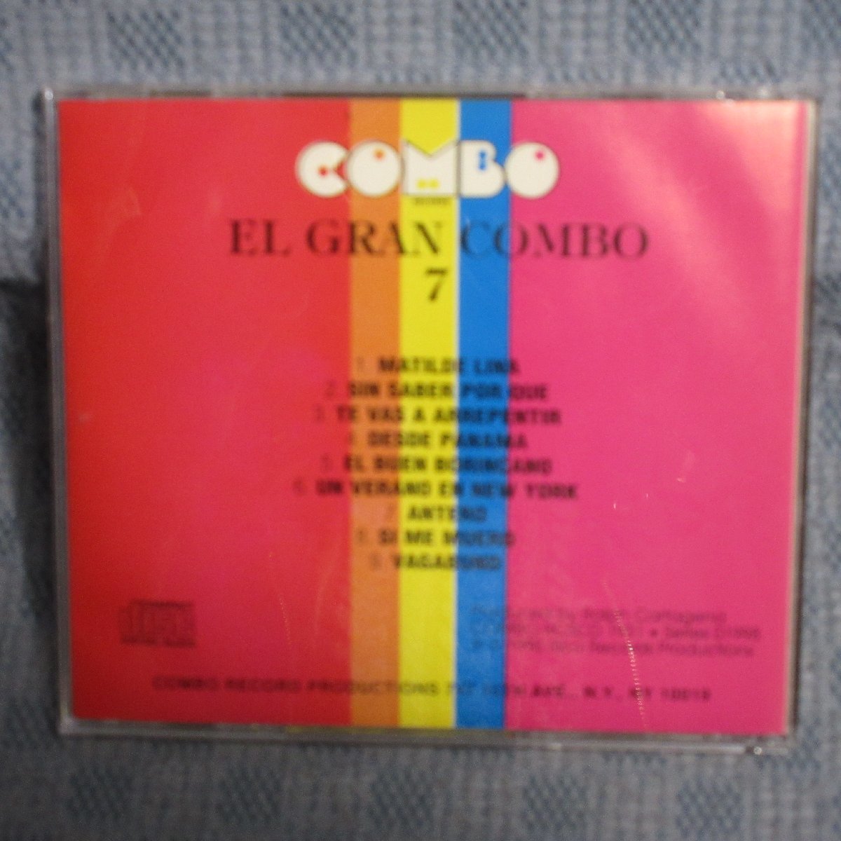 JA809●【送料無料】エル・グラン・コンボ(EL GRAN COMBO)「EN LAS VEGAS/PASAPORTE MUSICAL/7」CD3点セット /サルサ_画像4