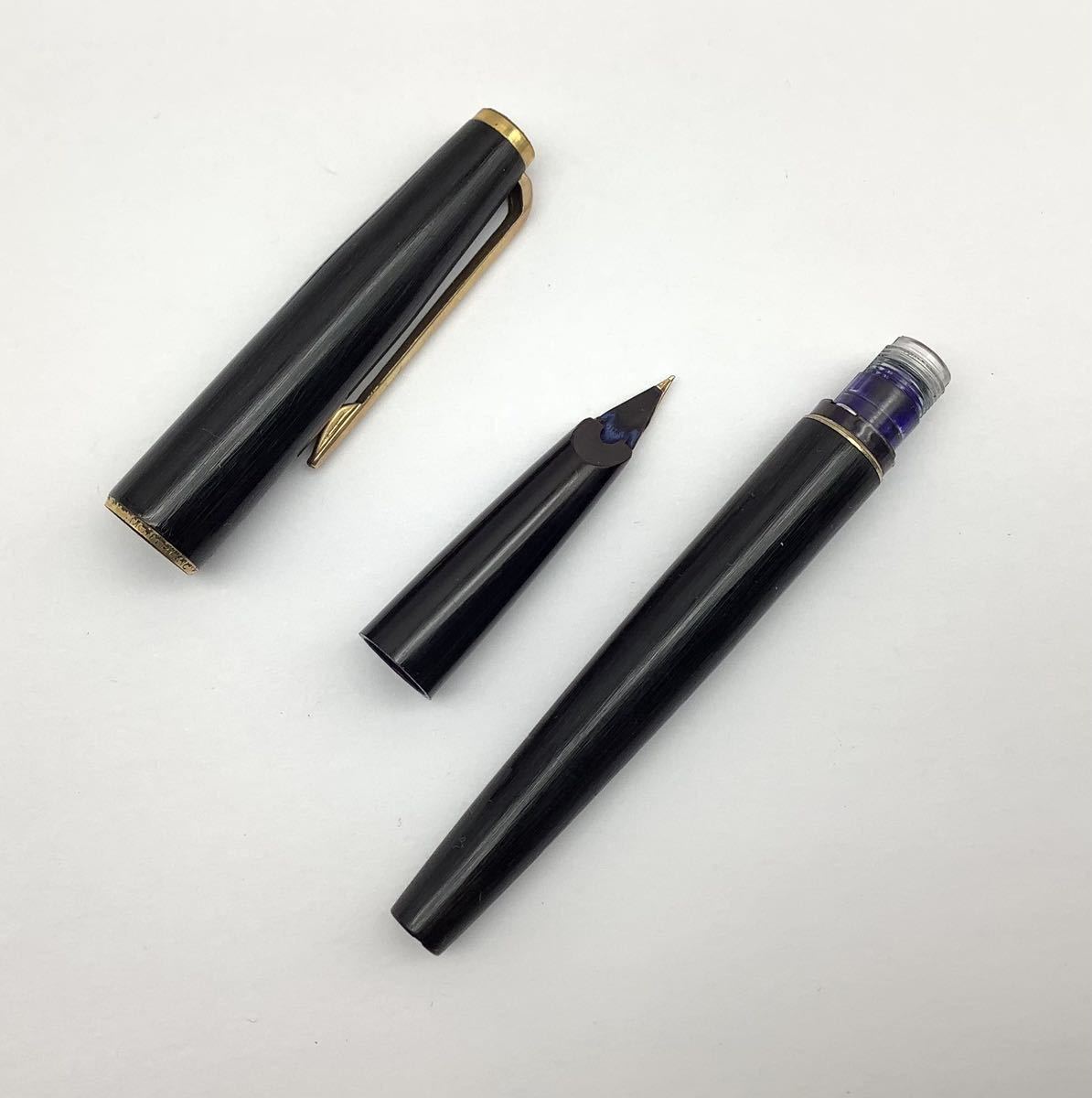 57 万年筆 MONTBLANC 220 モンブラン ペン先 14K 585 GERMANY 筆記用具 文房具 筆記可能_画像7