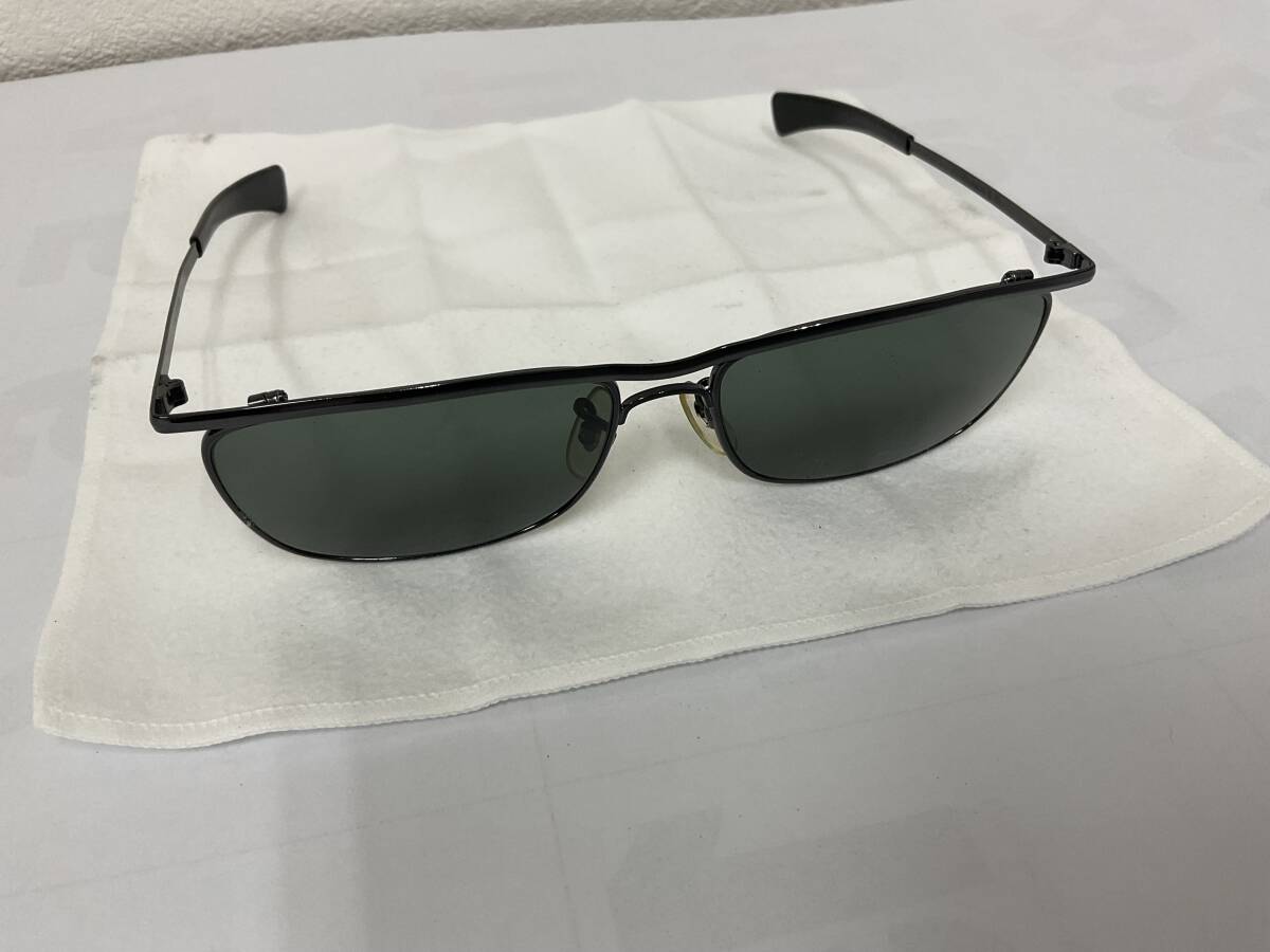 当当時物　RayBan olympian Ⅱ DX BLACK レイバン　OLYMPIAN Ⅱ DX オリンピアン　黒_画像1