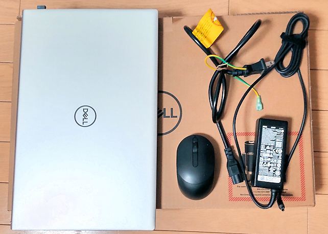 DELL inspiron15(5515) 5700U Ryzen7　プラチナシルバー　中古_画像5