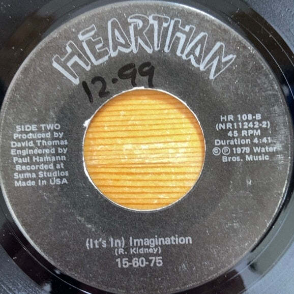 15-60-75 HERE IN THE LIFE / (IT'S IN) IMAGINATION 45's 7インチ_画像2