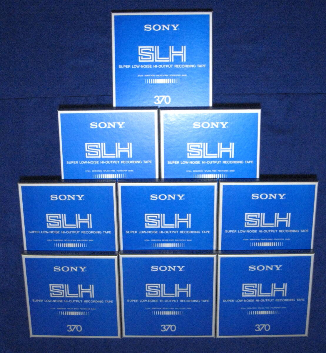 Yahoo!オークション - オープンリールテープ 「SONY SLH-370」 全9本...