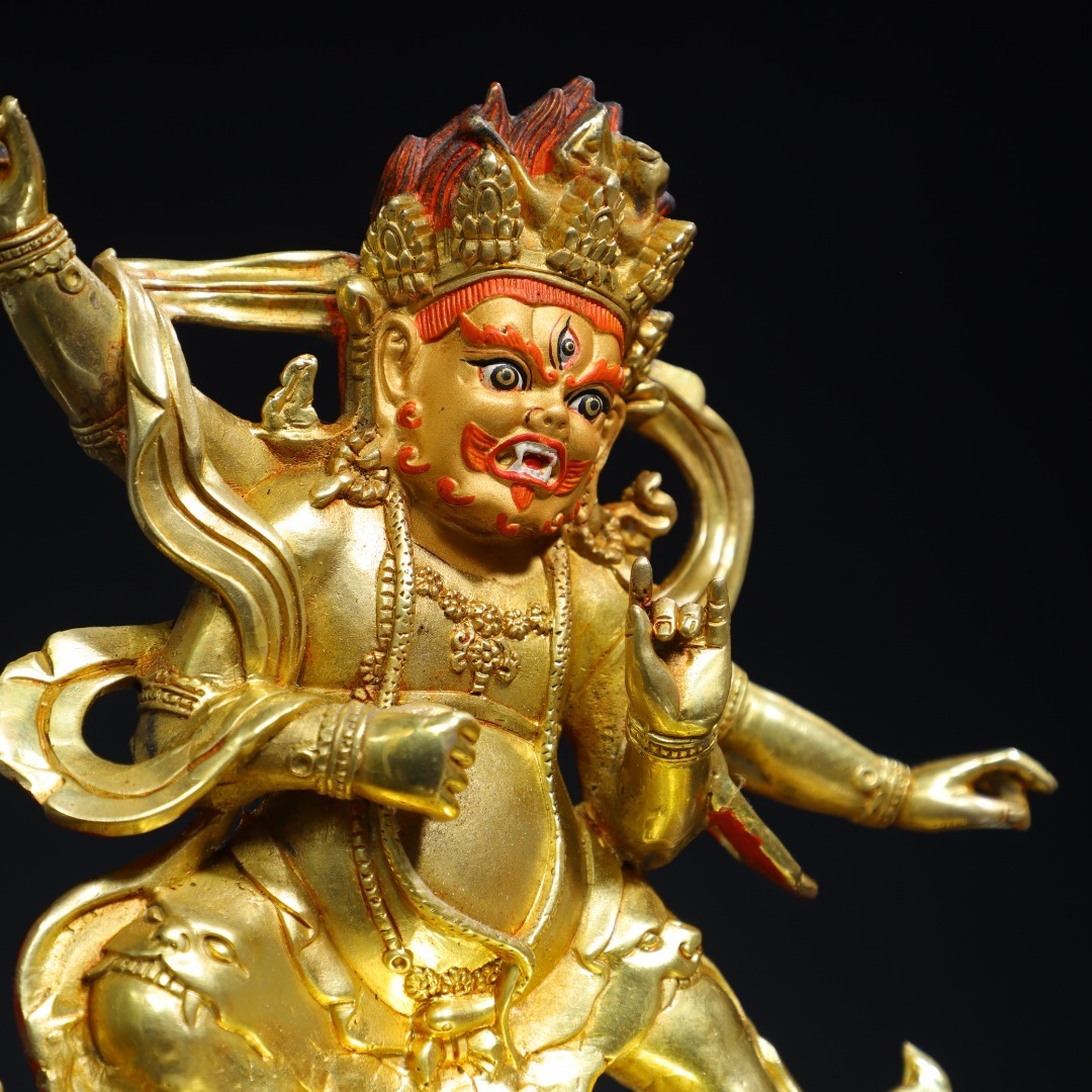 古多】時代物 古銅 歓喜仏 仏像 c34◇仏教美術/中国仏教 古多】時代物 古銅 歓喜仏 仏像 c34◇仏教美術/中国仏教