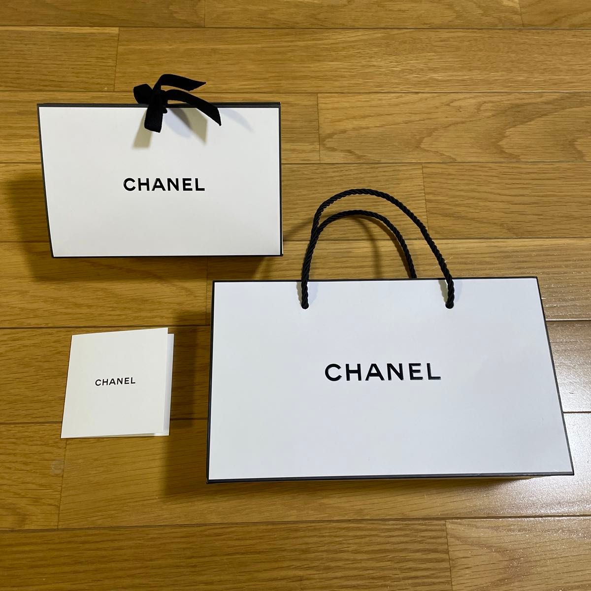 CHANEL ショッパー 紙袋 ショップ袋 シャネル